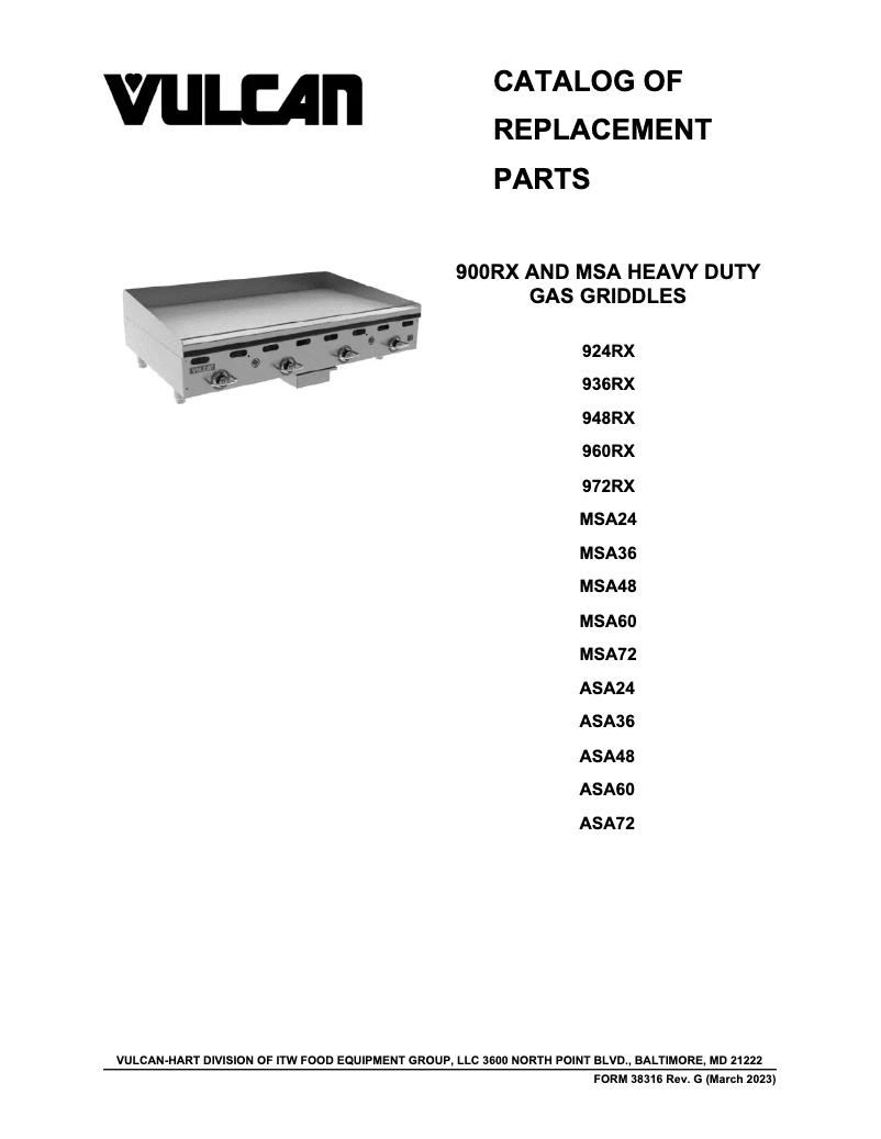 Imagen de la primera página del manual del dispositivo ASA36
