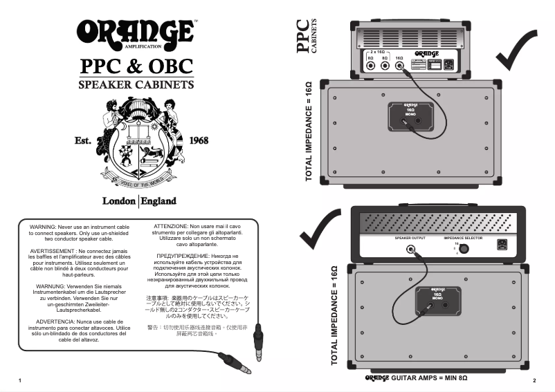 Image de la première page du manuel de l'appareil OBC115