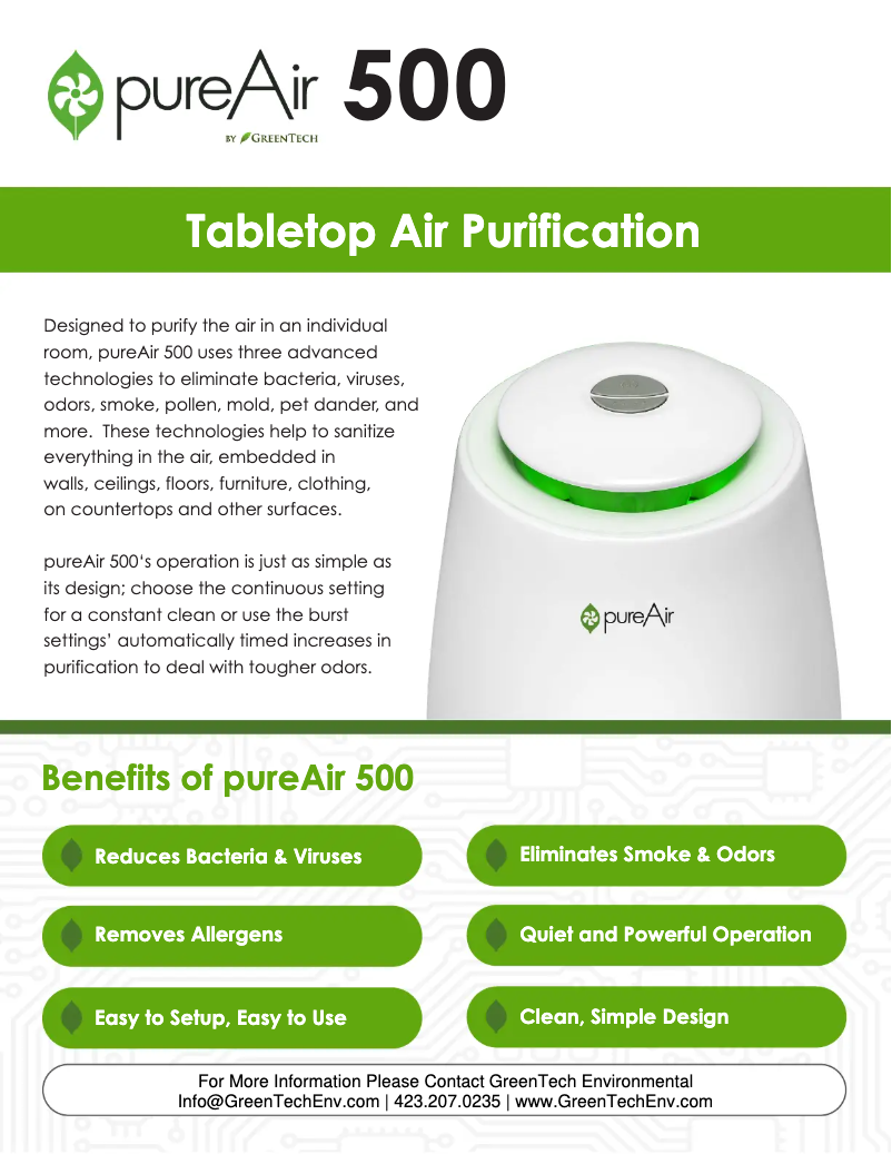 Image de la première page du manuel de l'appareil 500