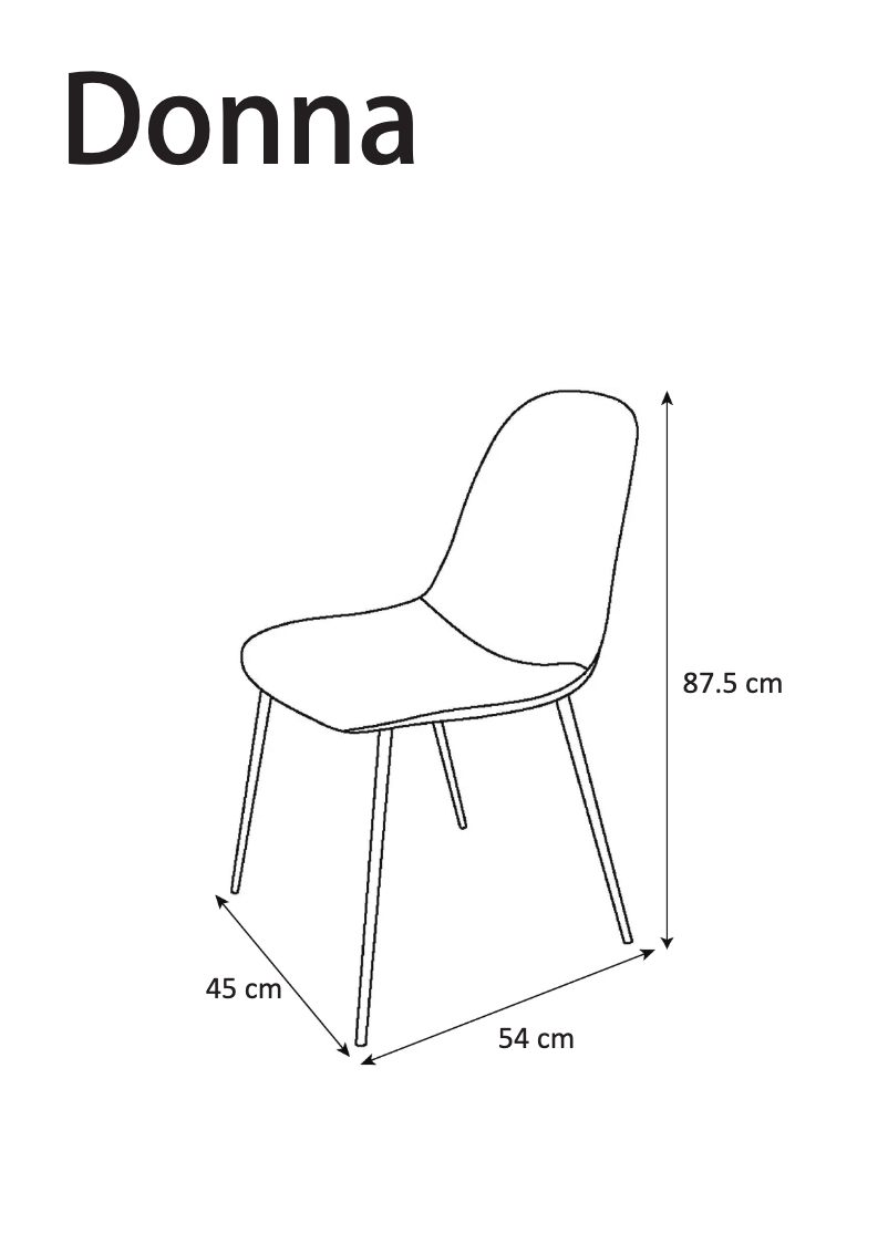 Page 1 de la notice Manuel utilisateur Mio Donna