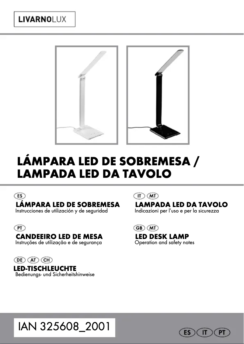 Página 1 del manual Manual de usuario Livarno Lux IAN 304140