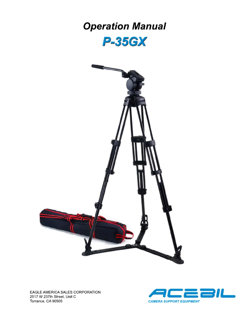 Page 1 de la notice Manuel utilisateur Acebil P-35MX