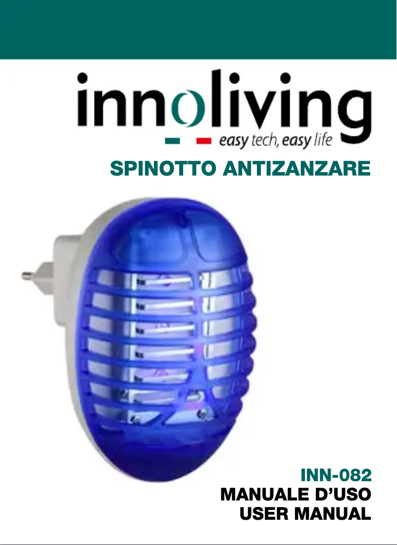 Image de la première page du manuel de l'appareil INN-082