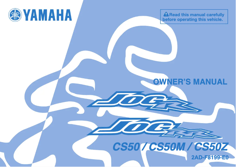 Page 1 de la notice Manuel utilisateur Yamaha CS50Z