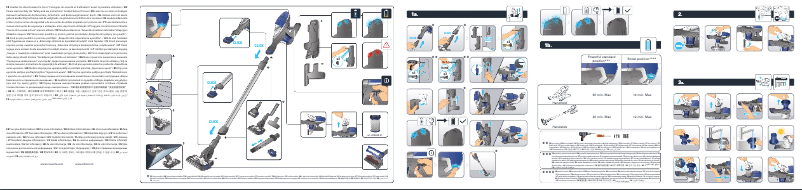 Page 1 de la notice Manuel utilisateur Tefal Air Force 360 TY9051