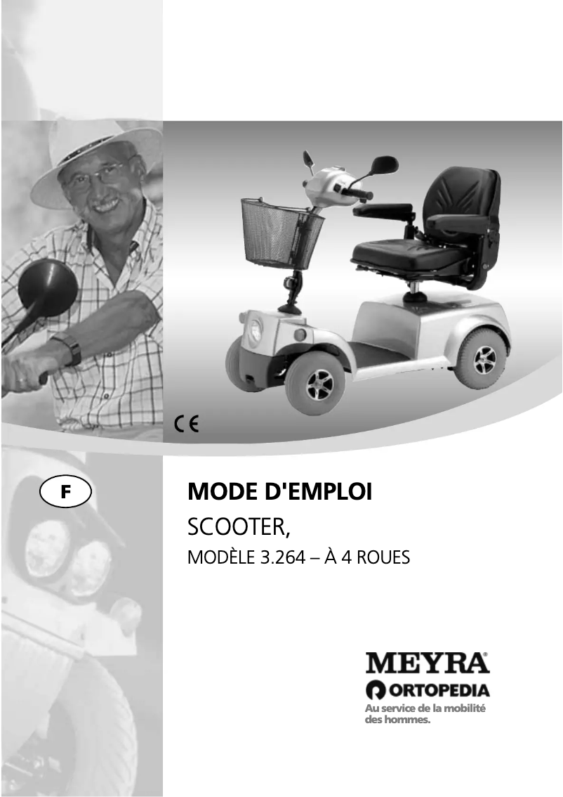 Page 1 de la notice Manuel utilisateur Meyra 3.264