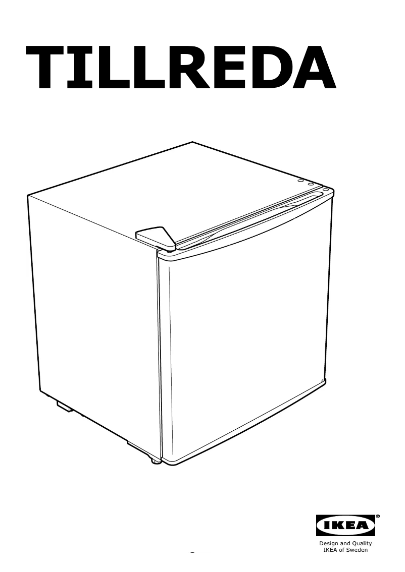 Image de la première page du manuel de l'appareil TILLREDA