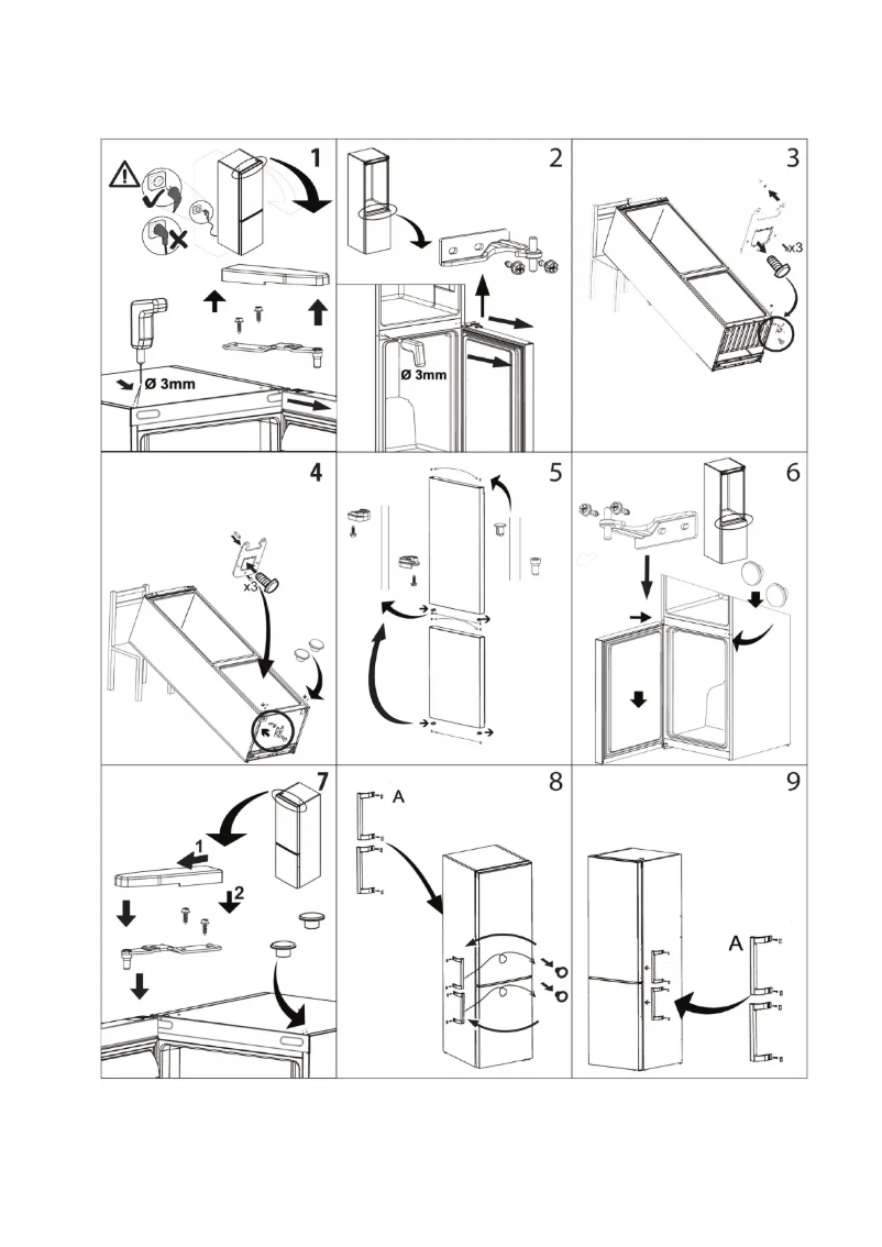 Page n°1 - Label énergétique Indesit LD85 F1 K.1