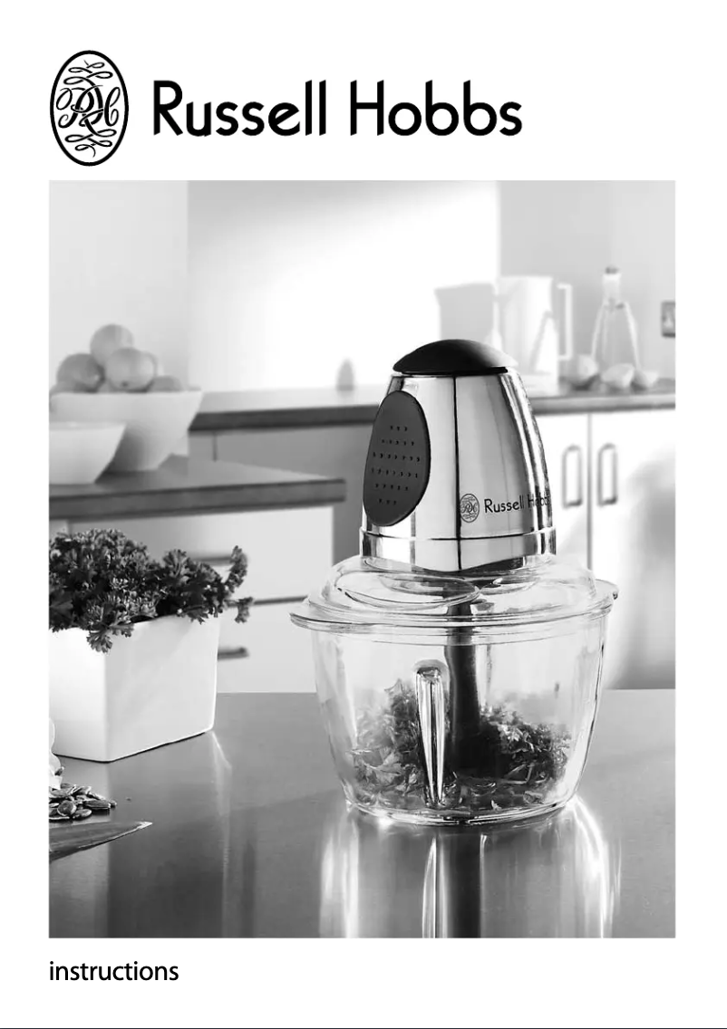 Page n°1 - Manuel utilisateur Russell Hobbs 14568