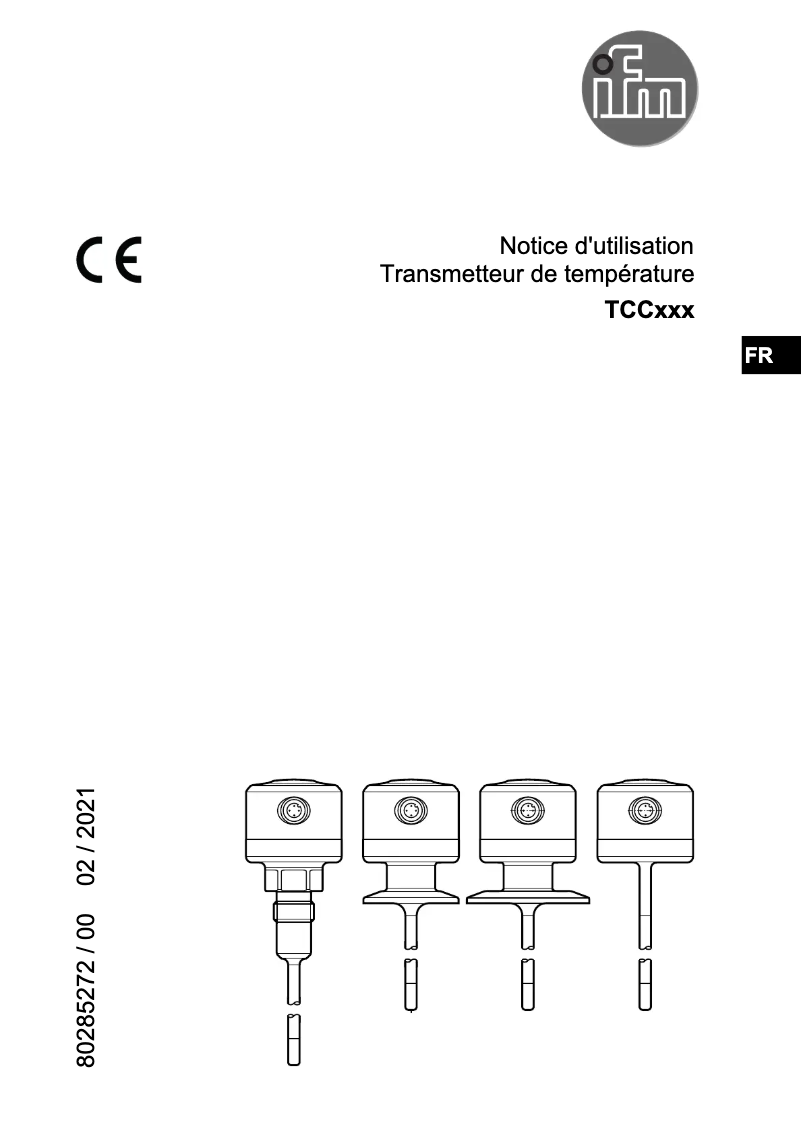 Page 1 de la notice Manuel utilisateur IFM TCC511