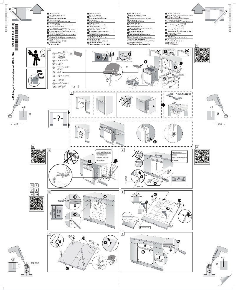 Page n°1 - Guide d'installation Neff S481C50S3E