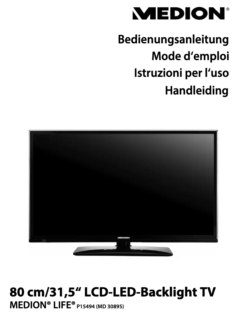 Page 1 de la notice Manuel utilisateur Medion LIFE P15494 (MD 30895)