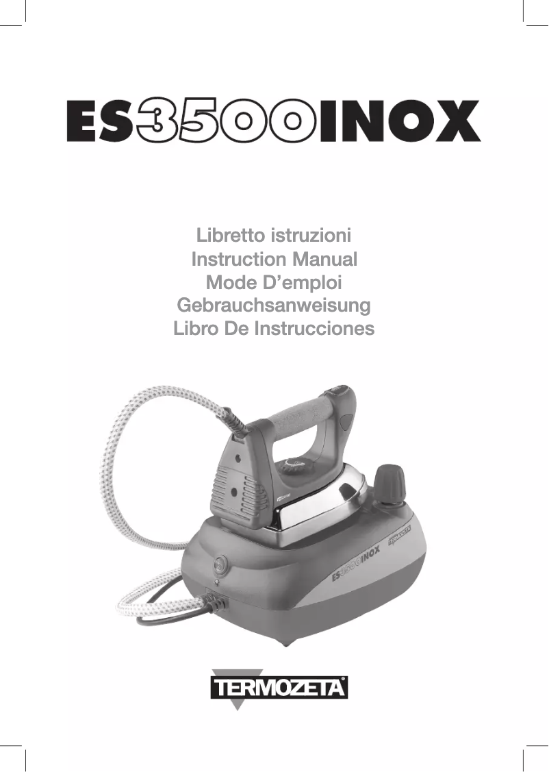 Page n°1 - Manuel utilisateur Termozeta ES 3500 Inox