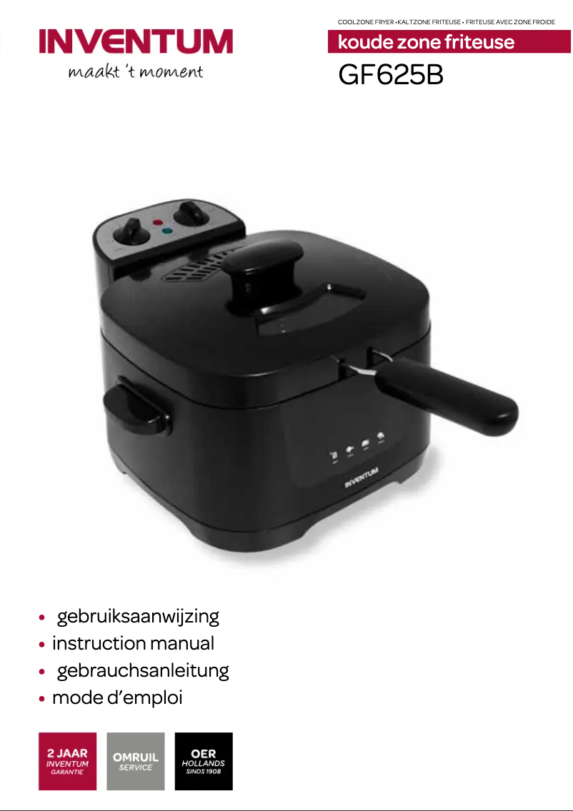 Page n°1 - Manuel utilisateur Inventum GF625B