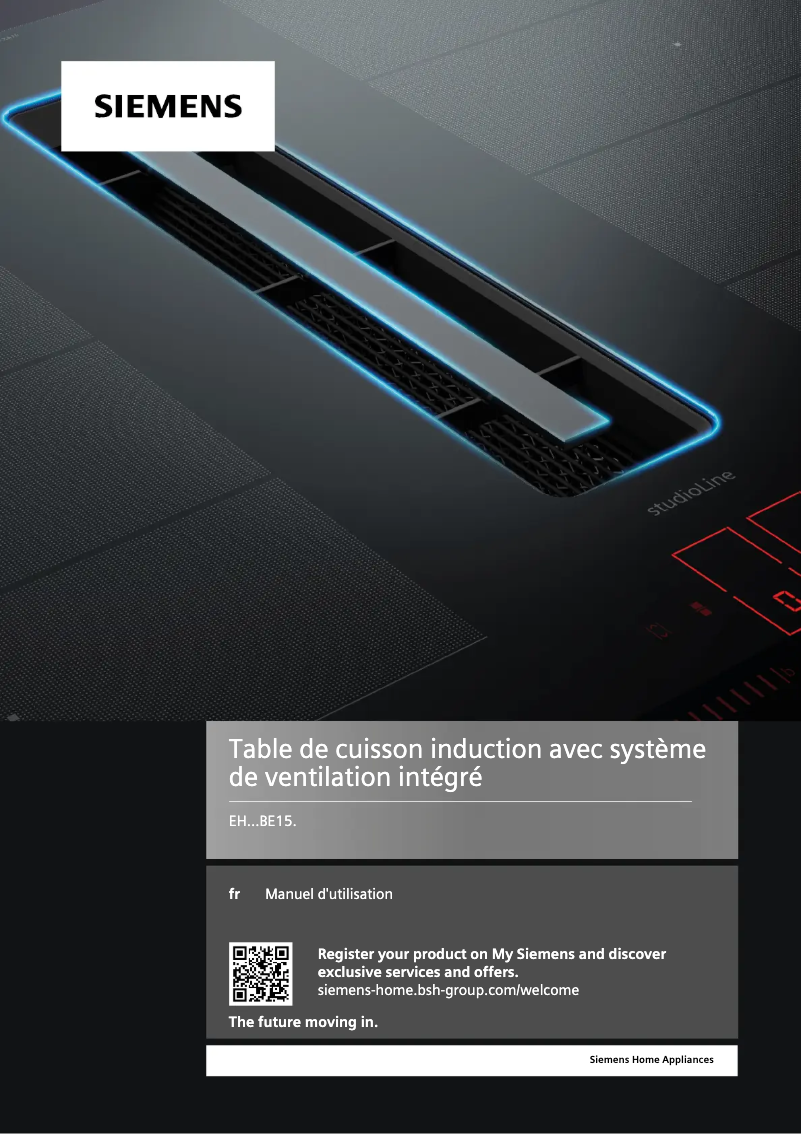 Page 1 de la notice Manuel utilisateur Siemens EH611BE15E