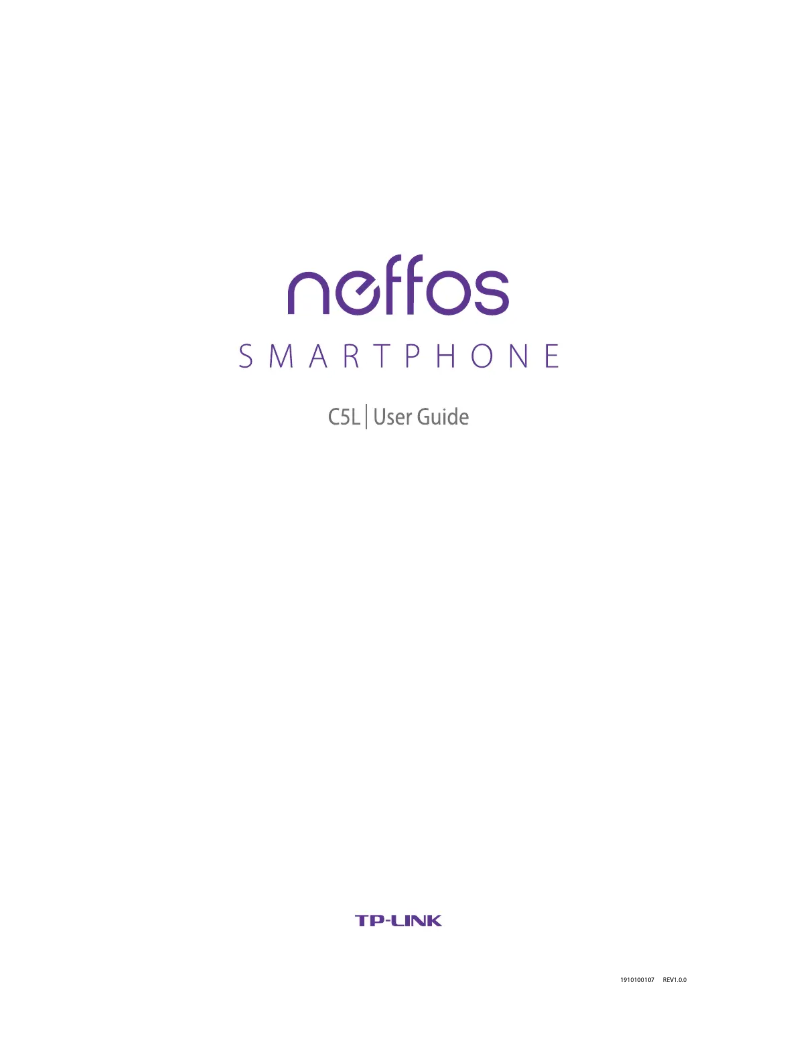 Page 1 de la notice Manuel utilisateur Neffos C5L