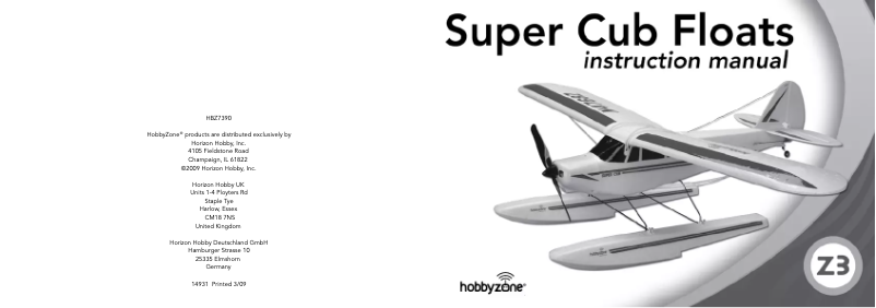 Image de la première page du manuel de l'appareil HBZ7390