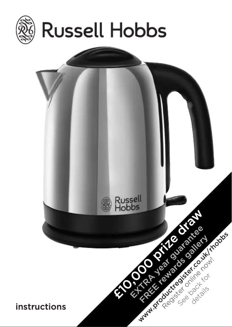 Page n°1 - Manuel utilisateur Russell Hobbs 20071