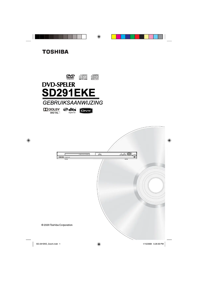 Image de la première page du manuel de l'appareil SD290