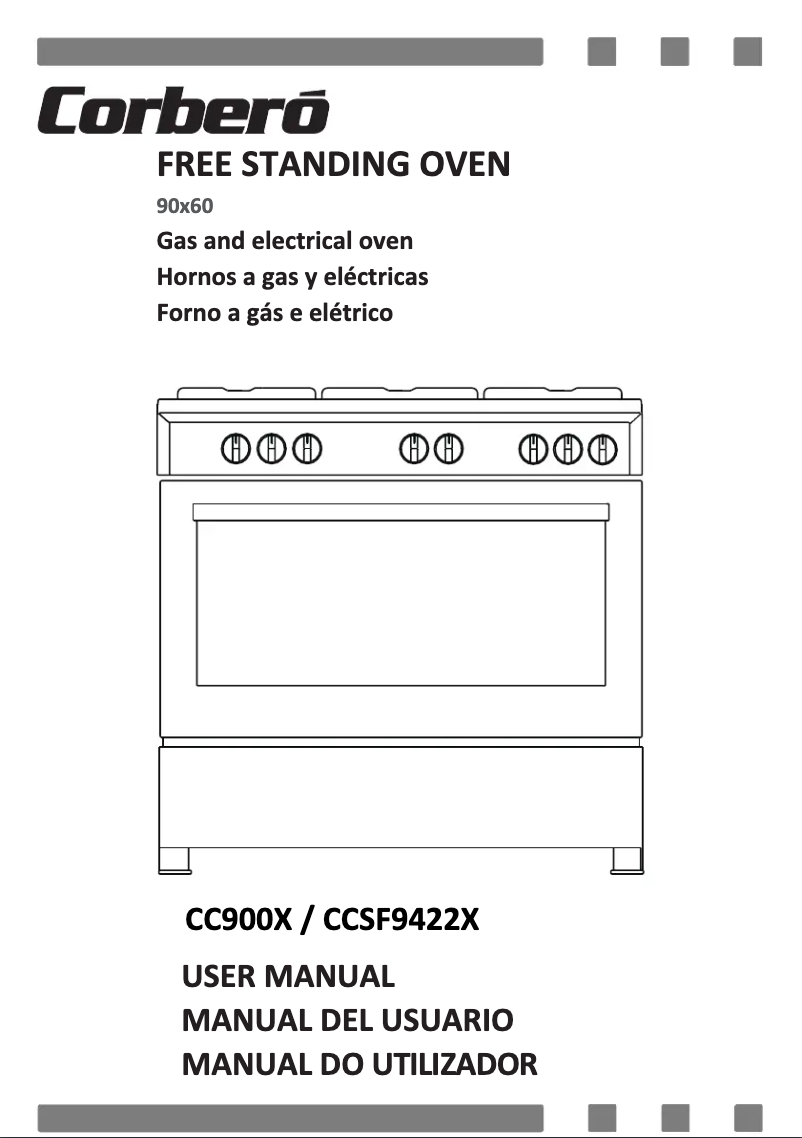 Image de la première page du manuel de l'appareil CCSF9422X