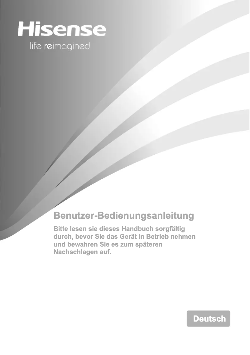 Page 1 de la notice Manuel utilisateur Hisense RB400N4BC3