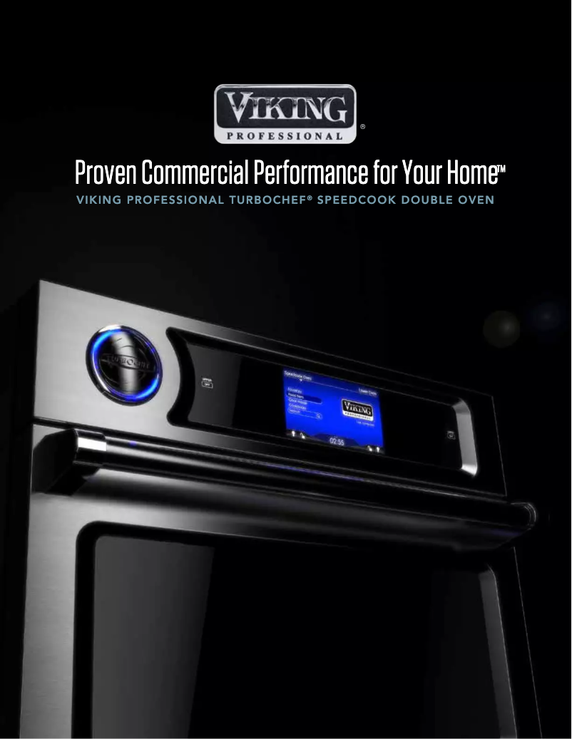 Page 1 de la notice Brochure Viking VDOT730CB