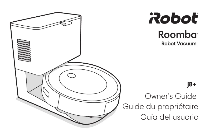 Image de la première page du manuel de l'appareil Roomba j8+