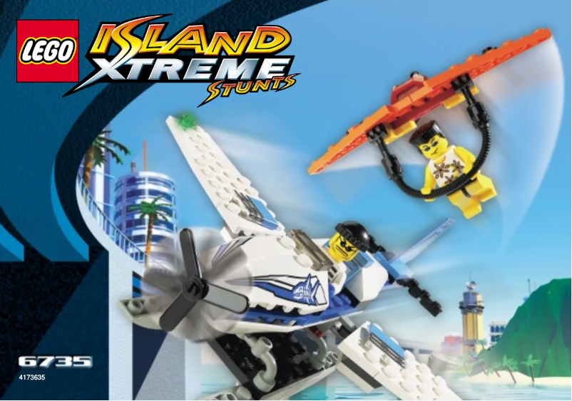 Page 1 de la notice Manuel utilisateur Lego Air Chase