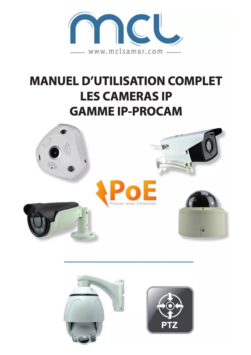 Page 1 de la notice Manuel utilisateur MCL IP-PROCAM/I-002
