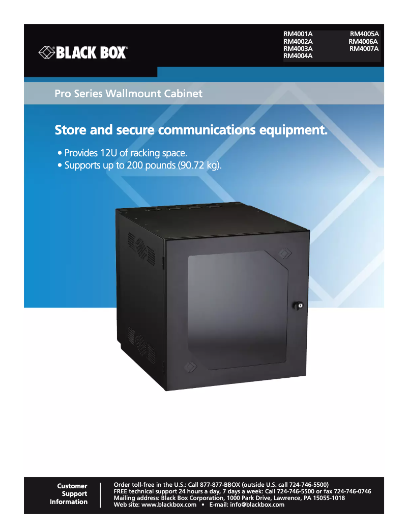 Image de la première page du manuel de l'appareil RM4005A