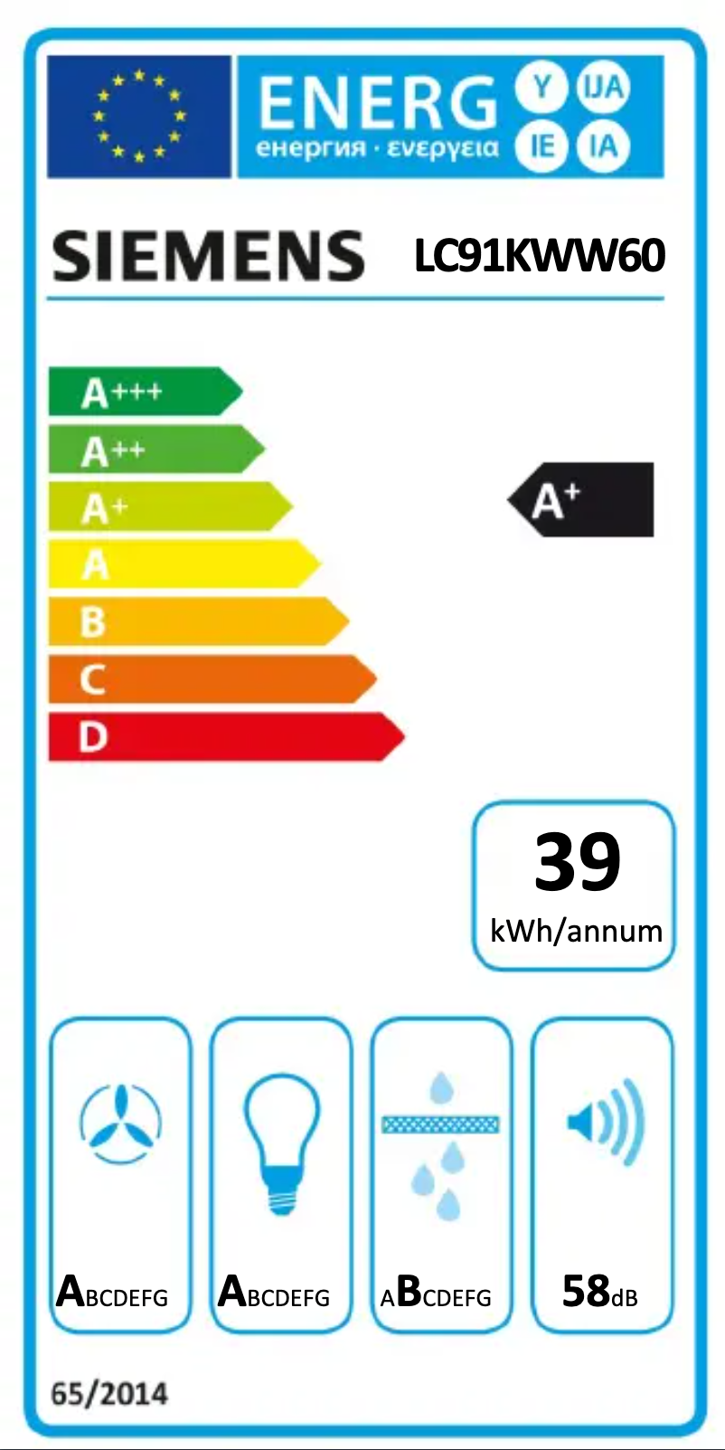 Image de la première page du manuel de l'appareil iQ500 LC91KWW60