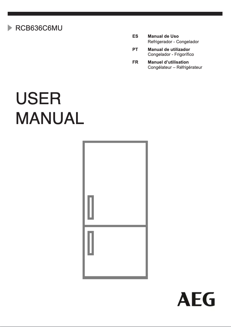 Image de la première page du manuel de l'appareil RCB636C6MU