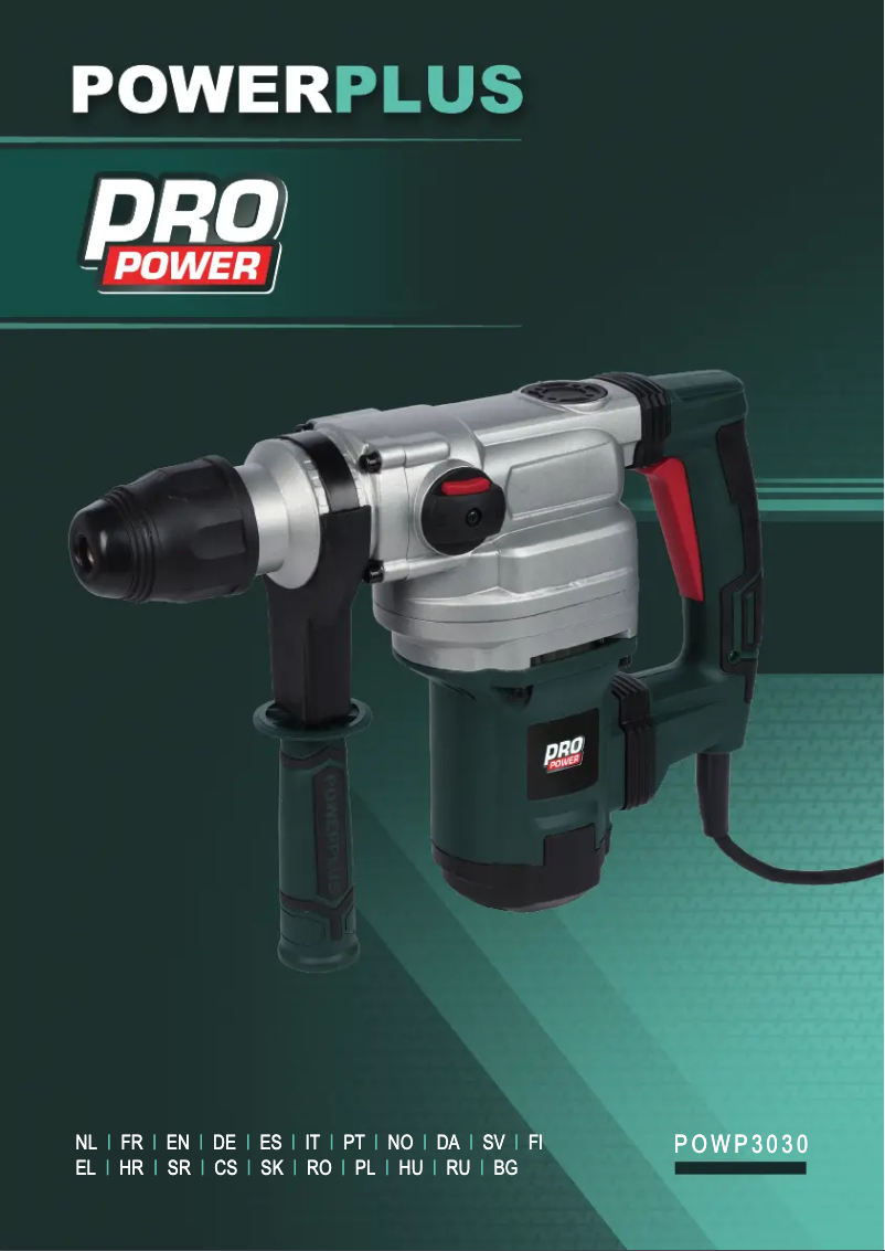 Página 1 del manual Manual de usuario PowerPlus POWP3030