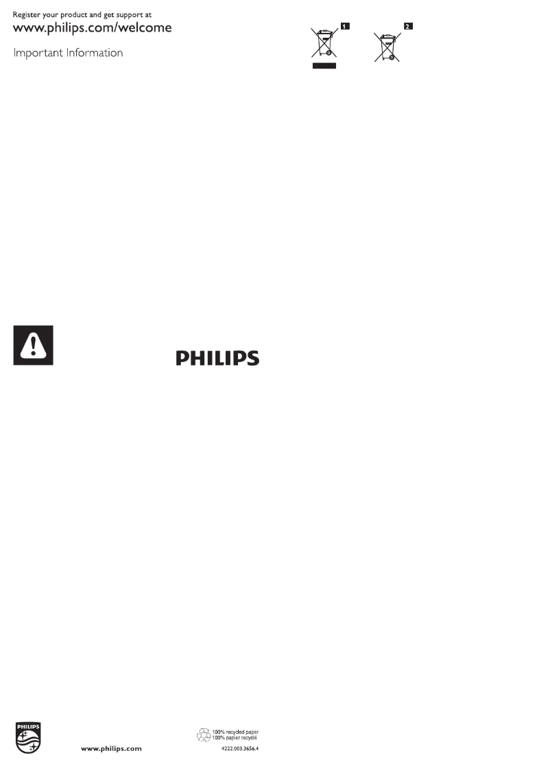 Page 1 de la notice Manuel utilisateur Philips PowerPro Active FC9542