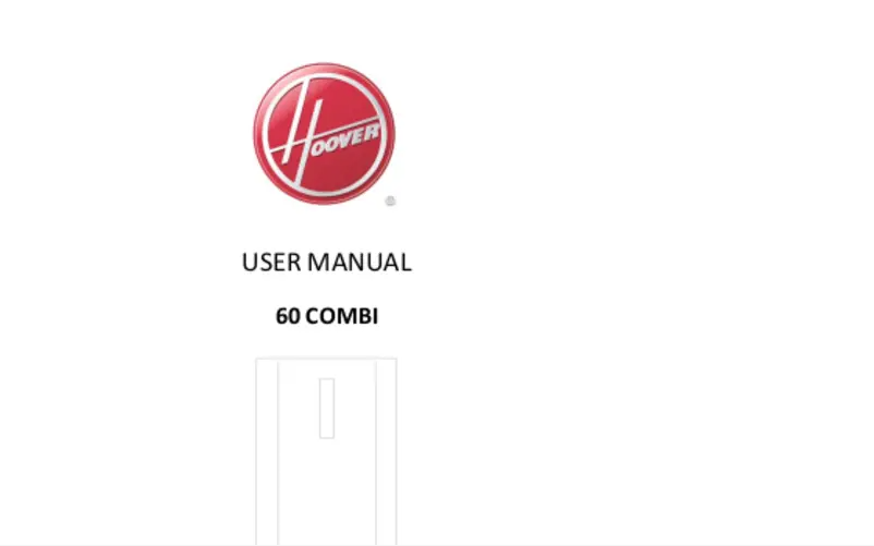 Page n°1 - Manuel utilisateur Hoover BHBF 182 DT