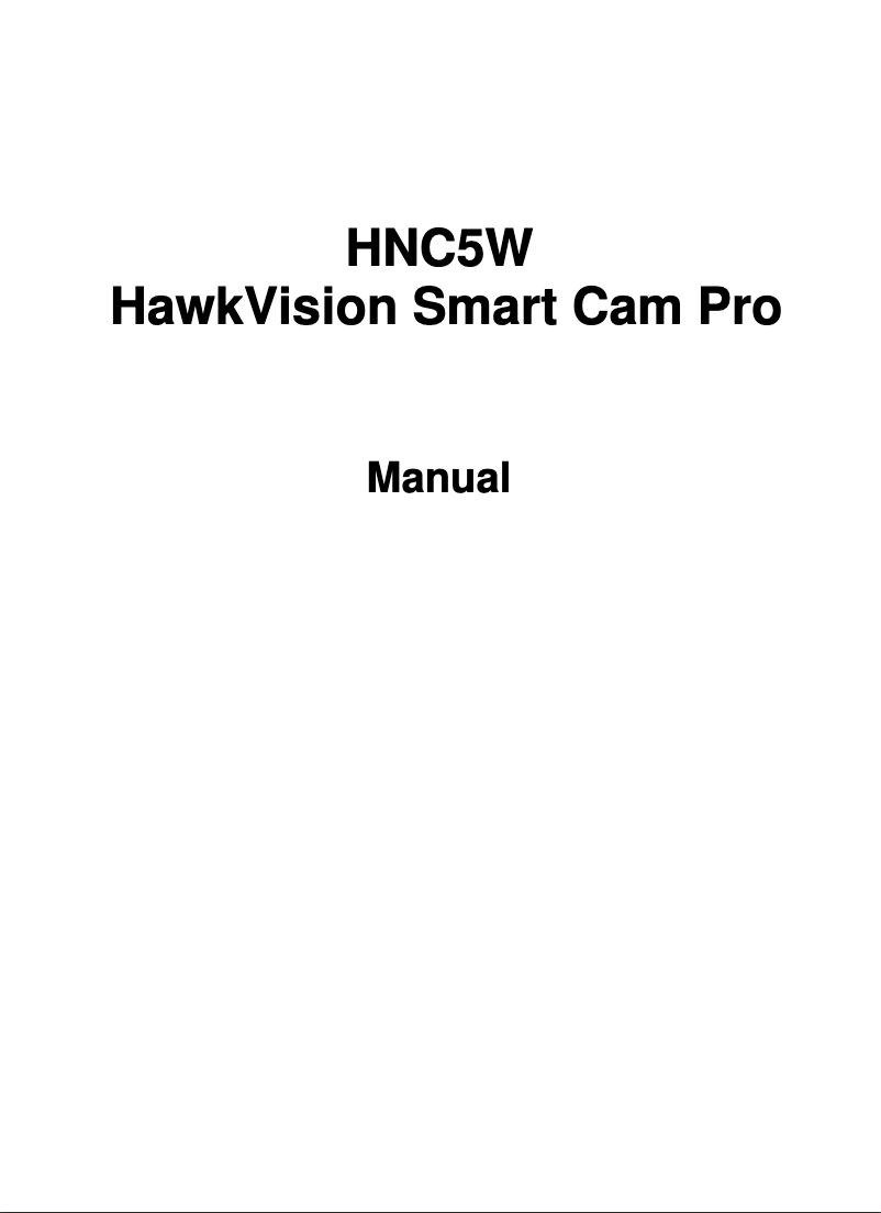 Page n°1 - Manuel utilisateur Hawking Technologies HNC5W