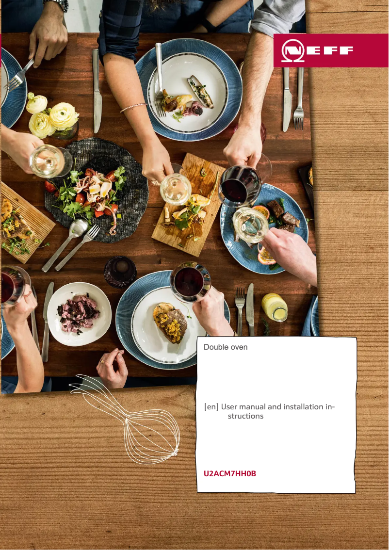Page 1 de la notice Manuel utilisateur Neff U2ACM7HG0B