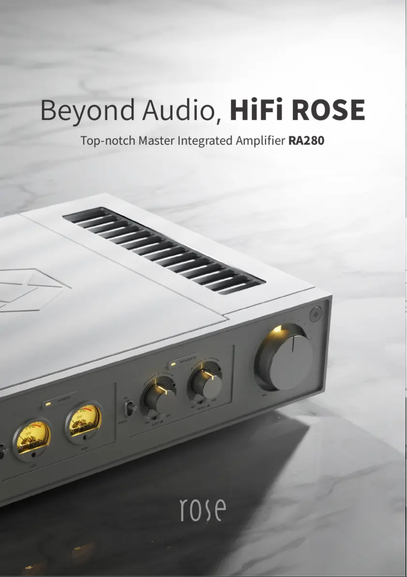 Page n°1 - Manuel utilisateur HiFi ROSE RA280