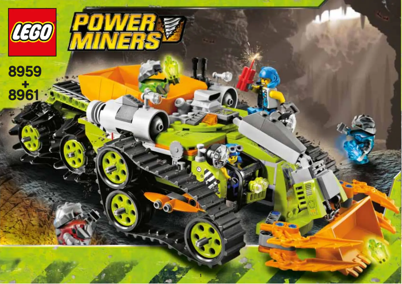 Page 1 de la notice Manuel utilisateur Lego Crystal Sweeper