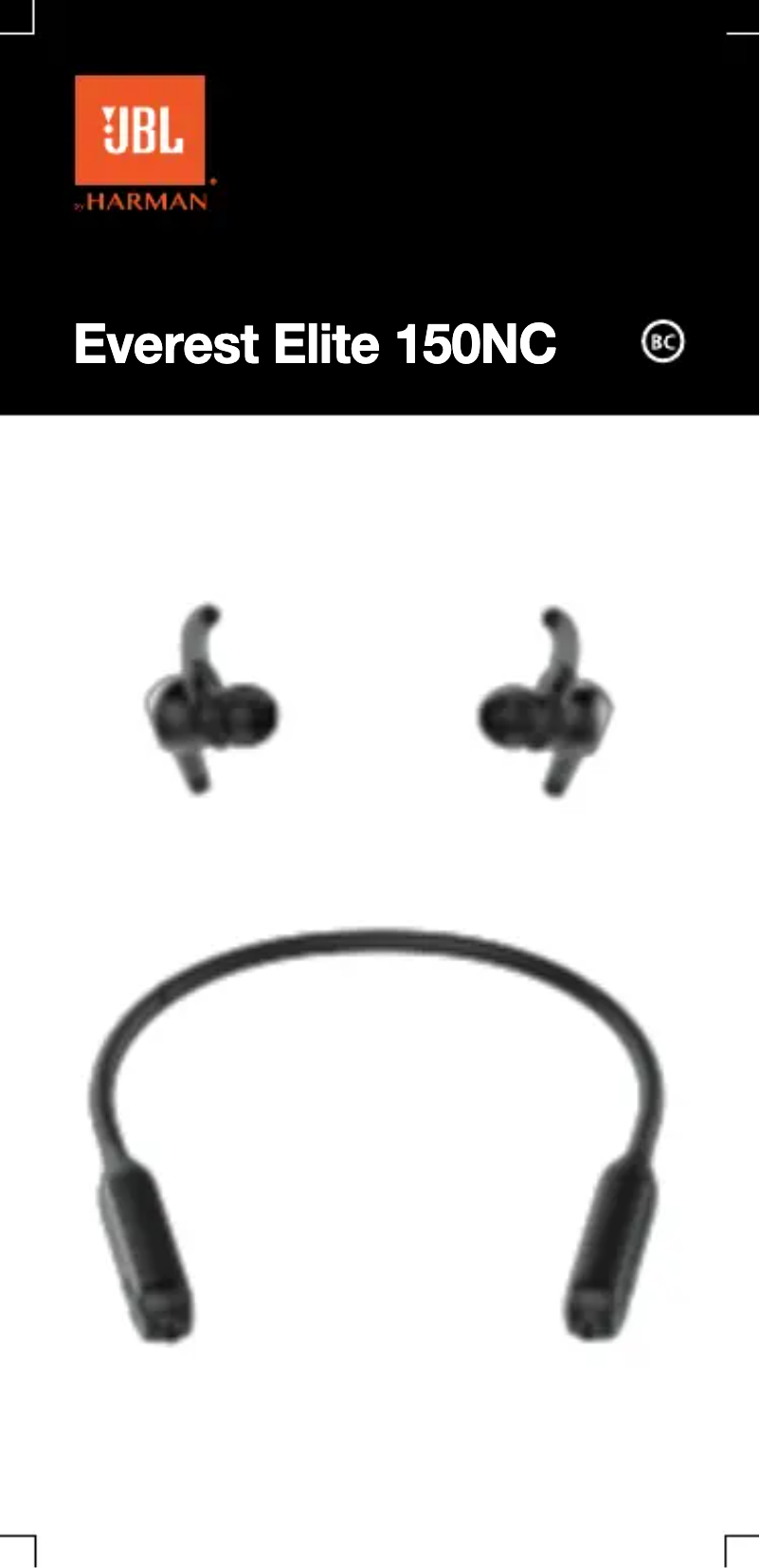 Image de la première page du manuel de l'appareil Everest Elite 150NC