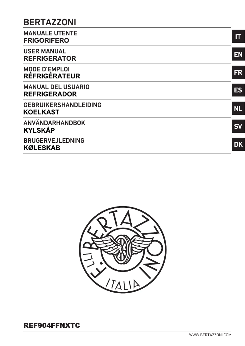 Image de la première page du manuel de l'appareil REF904FFNXTC