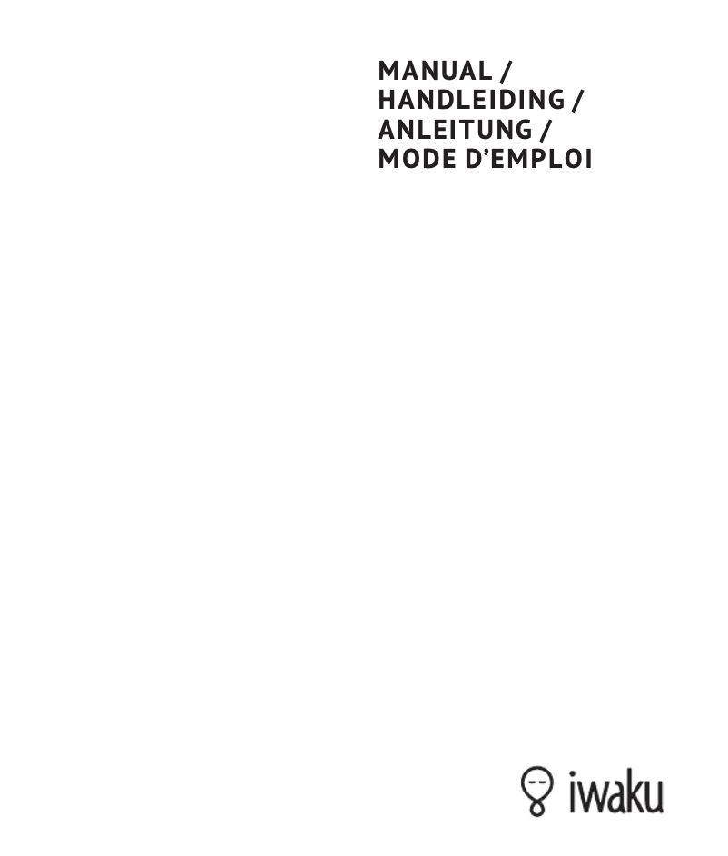 Page n°1 - Manuel utilisateur Iwaku Wake-up
