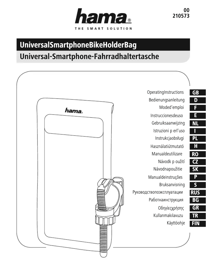 Page n°1 - Manuel utilisateur Hama Slim