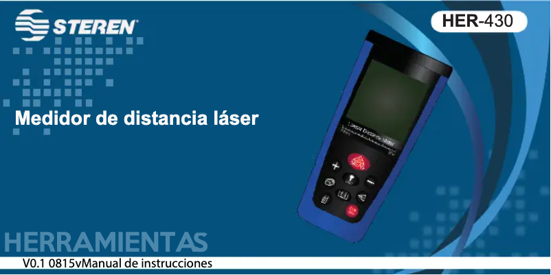 Image de la première page du manuel de l'appareil HER-430