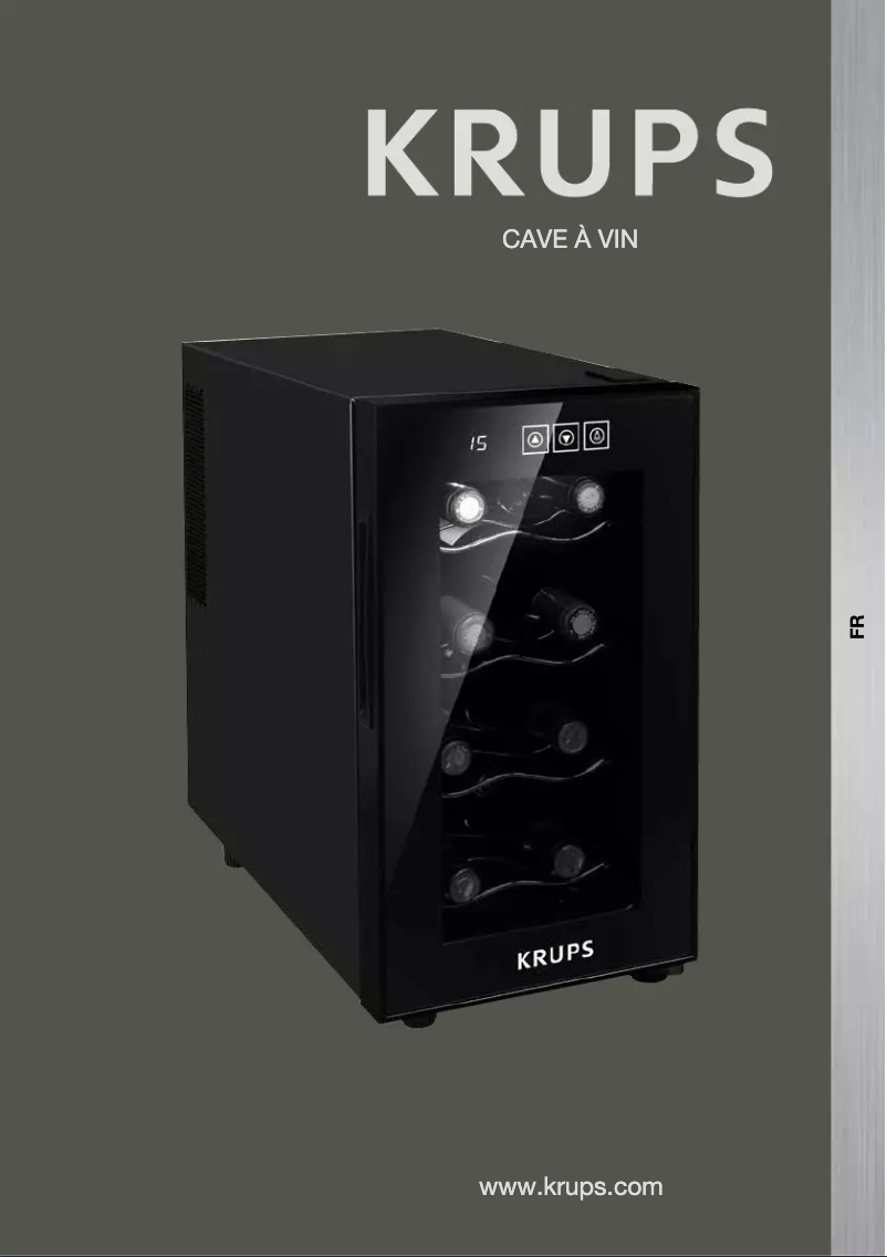 Page 1 de la notice Manuel utilisateur Krups JC3008