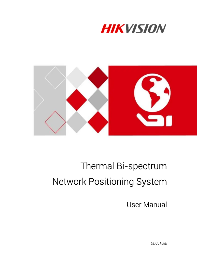 Page 1 de la notice Manuel utilisateur Hikvision DS-2TD6266-50H2L