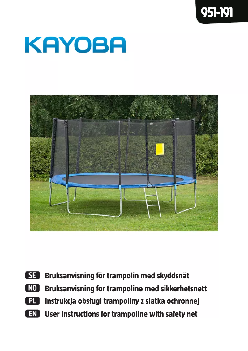 Image de la première page du manuel de l'appareil 951-191