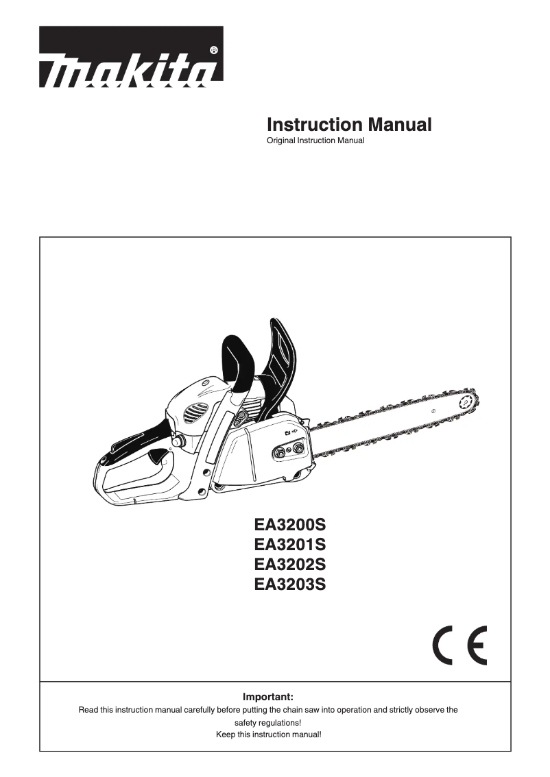 Page n°1 - Manuel utilisateur Makita EA3201S35B