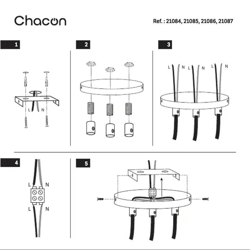 Page n°1 - Manuel utilisateur Chacon 21084