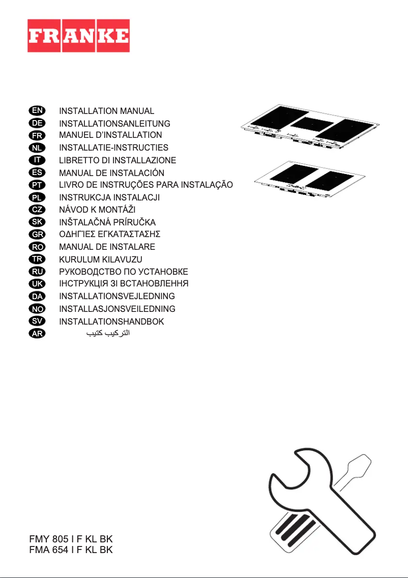 Imagen de la primera página del manual del dispositivo FMY 805 IF KL BK